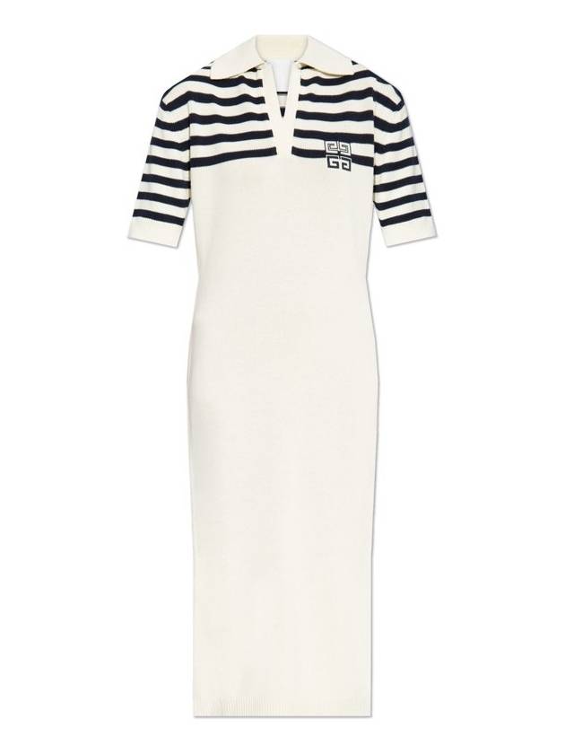 지방시 4G 스트라이프 폴로 드레스