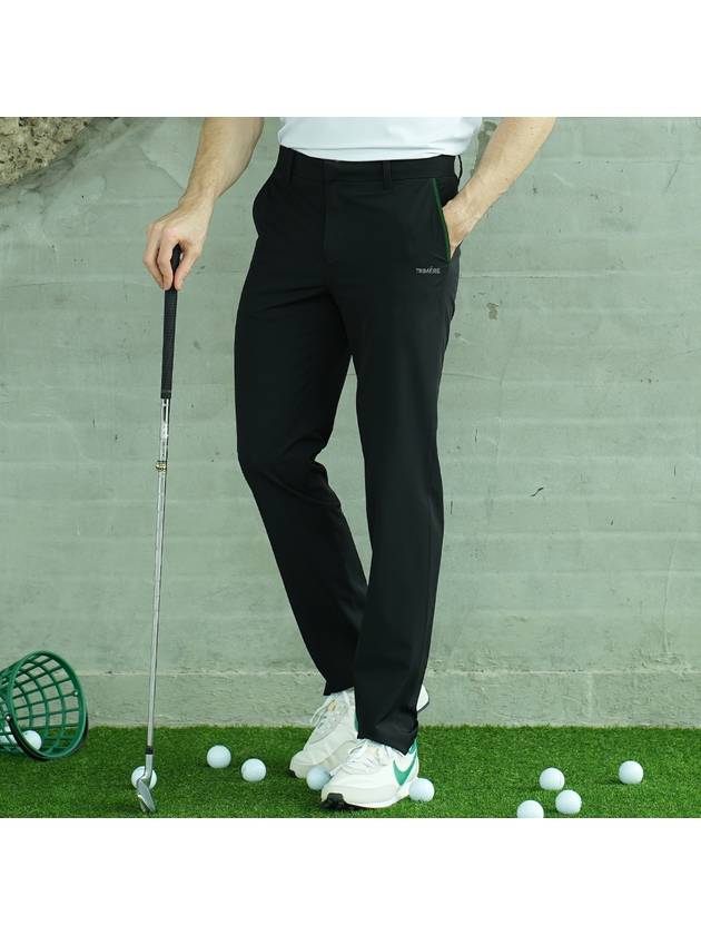 썸머 스트레치 슬림핏 팬츠 남성 BLACK