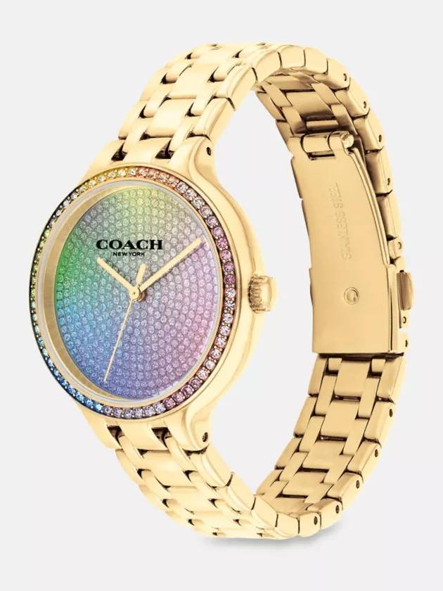 코치 조시 여성 손목 시계 34밀리미터 Rainbow