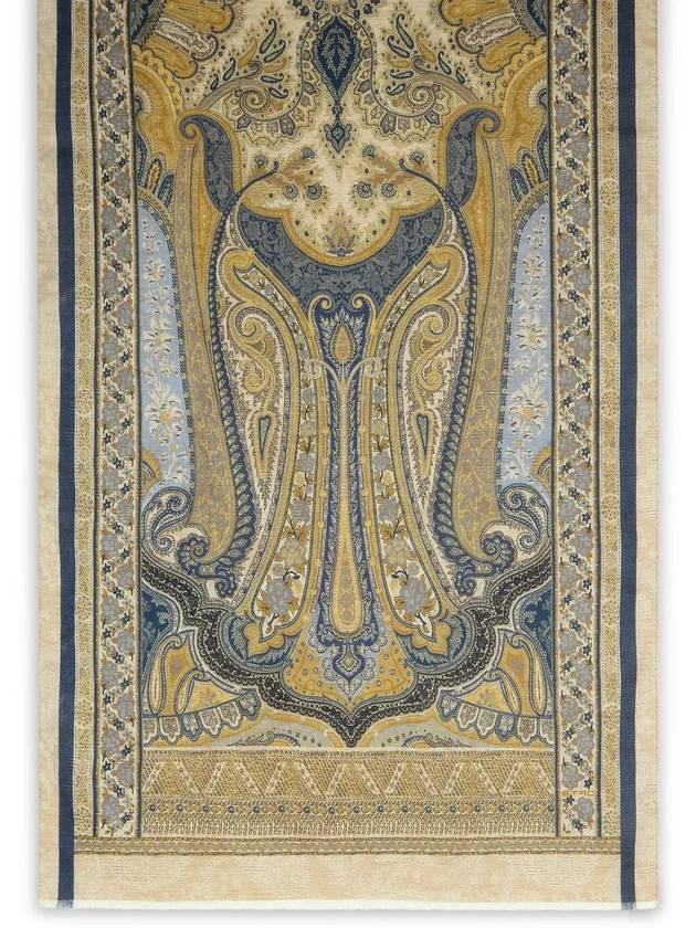 Etro 콘트라스트 패턴 자카드 스카프 MATA0007AK317_X0820