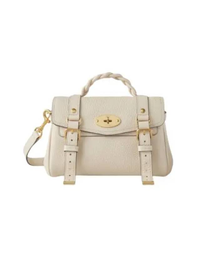 멀버리 헤비 그레인 미니 알렉사 에그쉘 Mulberry Heavy Grain Mini Alexa Eggshell