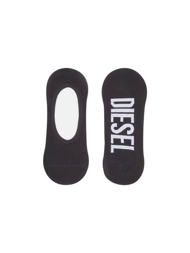 Diesel - Two-pack of invisible logo socks - Socks - Man - Black