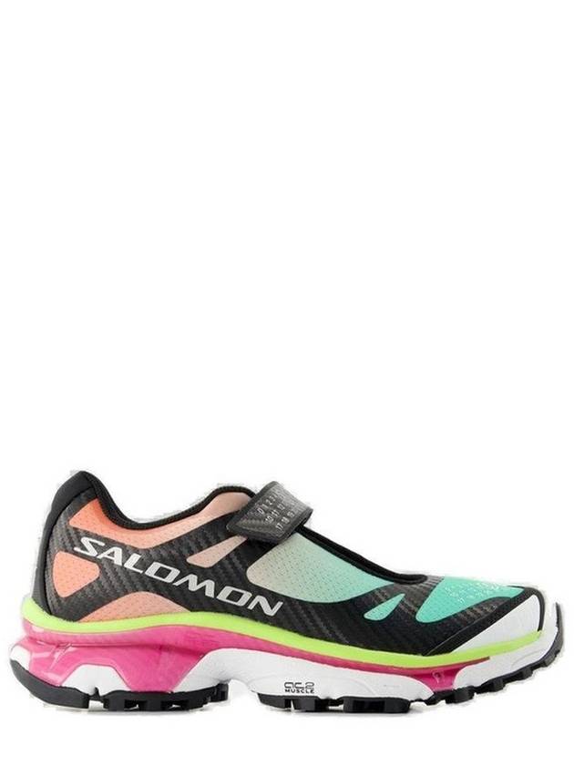 MM6 Maison Margiela X Salomon 로고 프린트 터치 스트랩 스니커즈