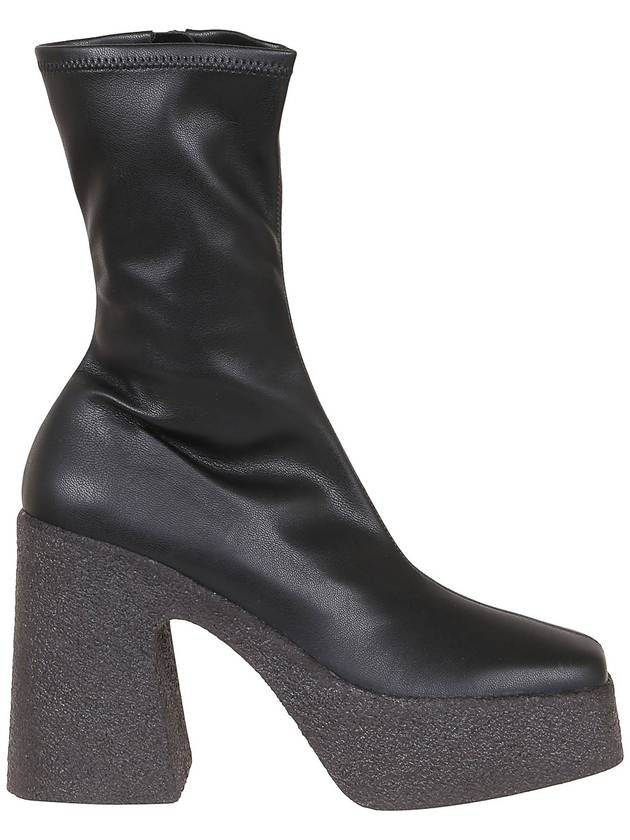 Stella Mccartney Faux leather platform ankle boots