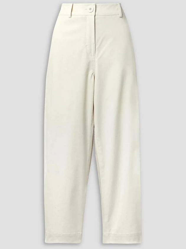 NB07 안나 콴 여성 팬츠 Ronnie cotton blend twill wide leg pants 1647597346918914