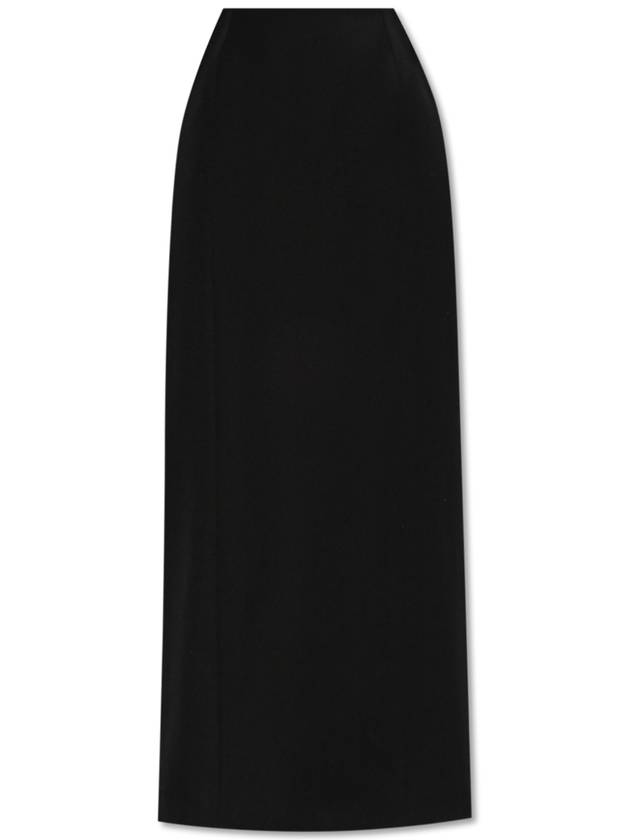 Balenciaga Skirt With Back Slit  Women's  Black