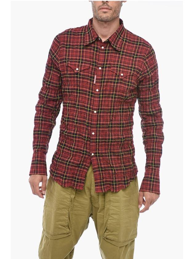 디스퀘어드2 남성 긴팔 셔츠