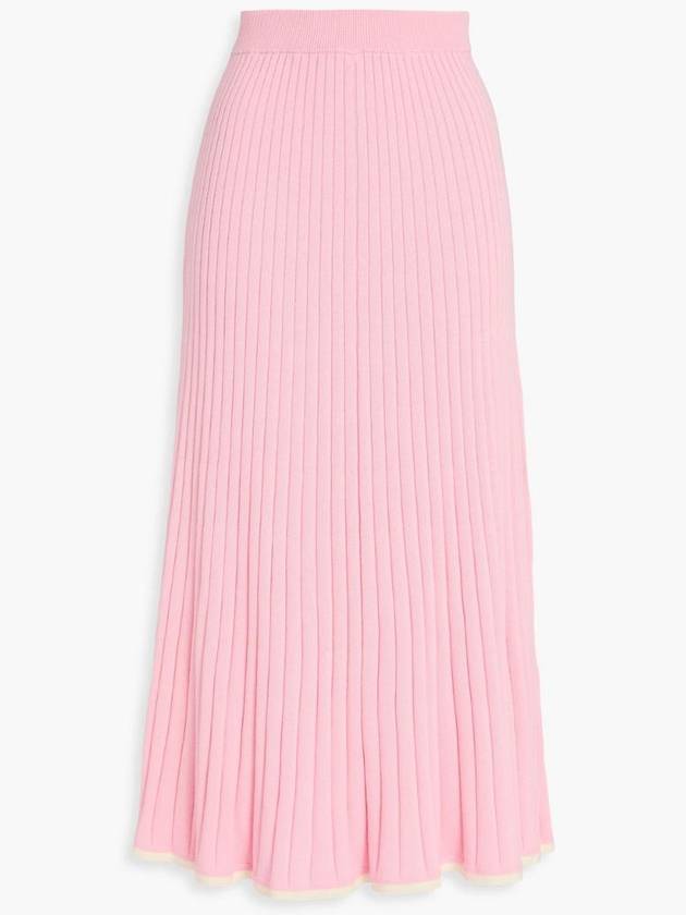 NB07 안나 콴 여성 스커트 Felicia ribbed cotton midi skirt 46376663162942840