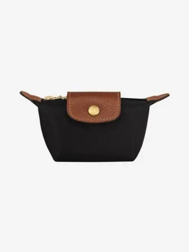롱샴 르 플리아쥬 오리지널 동전 지갑 블랙 Longchamp Le Pliage Original Coin Purse Black