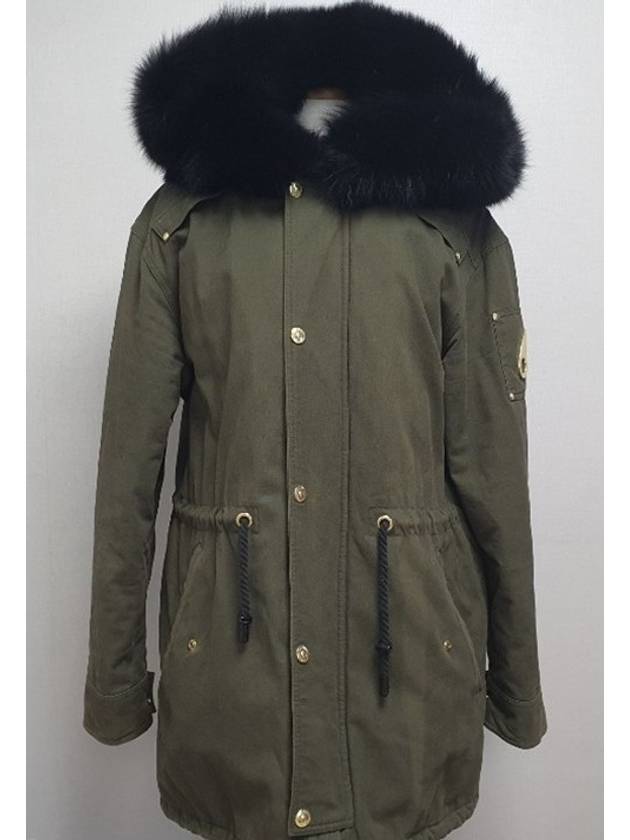 무스너클 스텔라 컨버스 파카 멀티 블랙 M