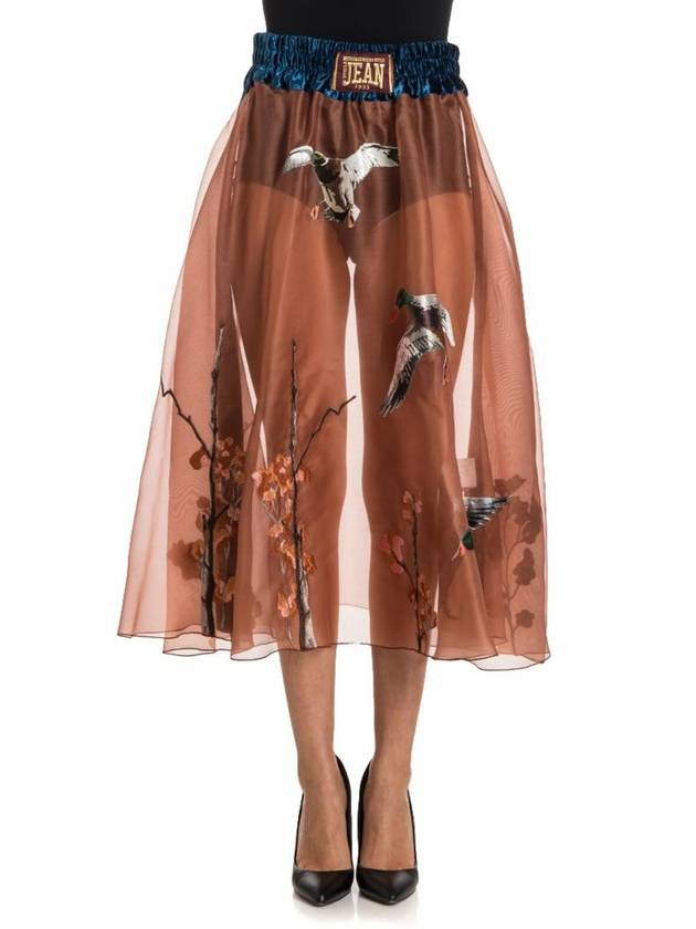 Stella Jean Silk skirt