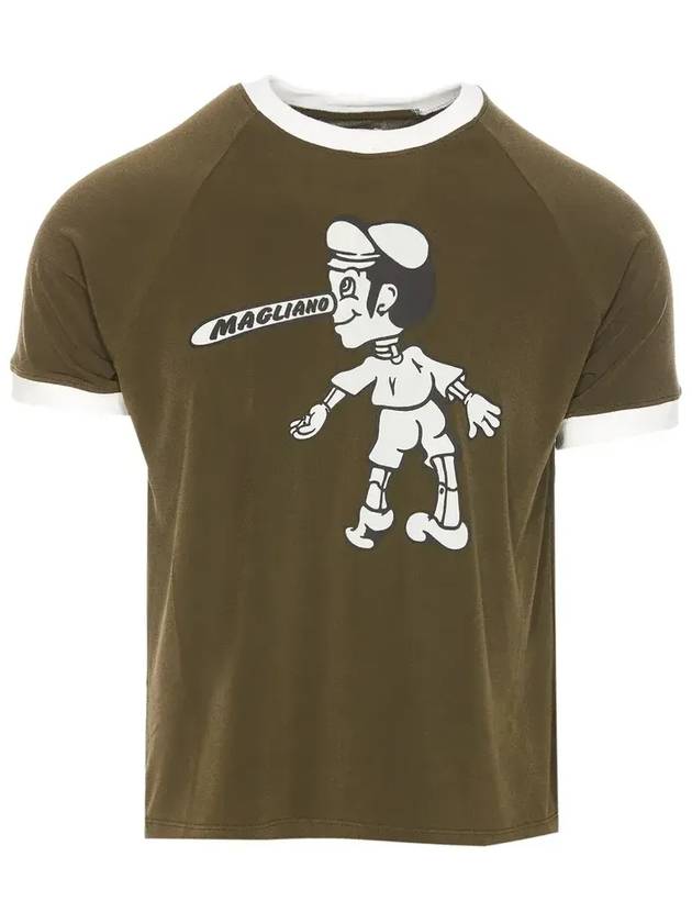 Magliano 그래픽 프린트 크루넥 티셔츠 T58017611_16
