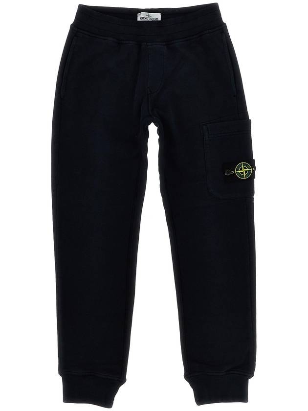 STONE ISLAND JUNIOR 로고 배지 조거 K1S166200005V0020