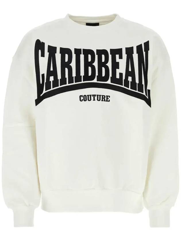 Botter 텍스트 프린트 크루넥 스웨트셔츠 MN6014CJ006_WHICARIBBCOUT