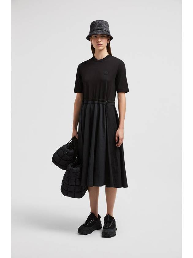 몽클레르 Pleated Cotton Midi Dress K10938I0000489A17999