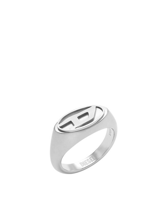 디젤 스테인리스 스틸 반지 실버