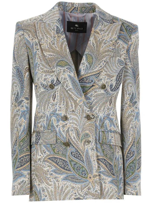 에트로 더블브레스트 페이즐리 자카드 재킷 WRCA001099JJE15_S9880