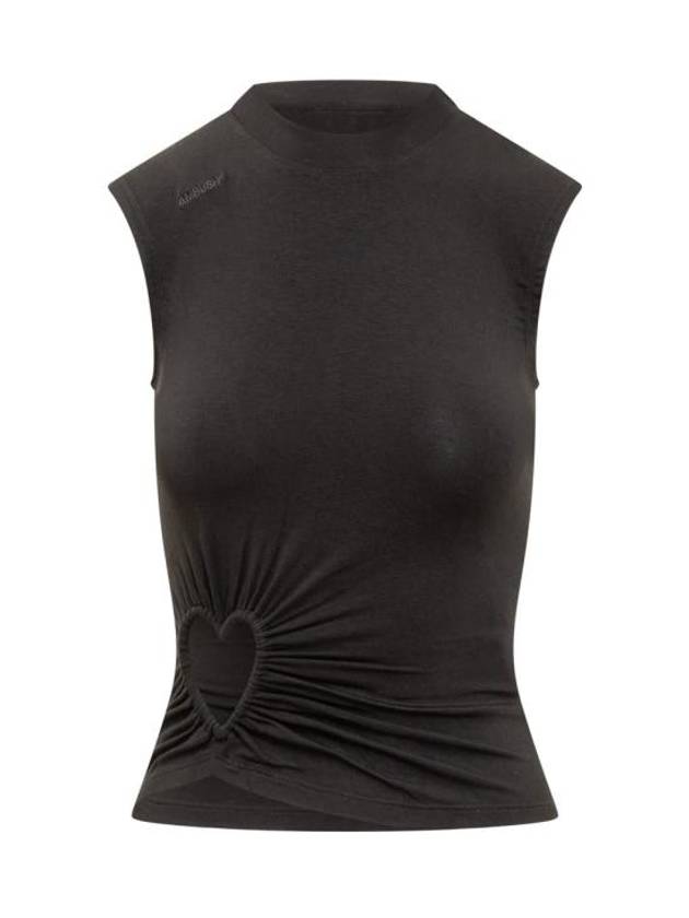 23SS 엠부시 민소매 티셔츠 BWAD049S23JER001 1000 BLACK