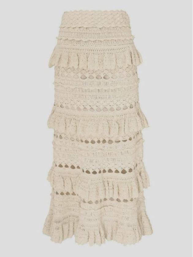 24FW 짐머만 스커트 3836SSS243 CRM