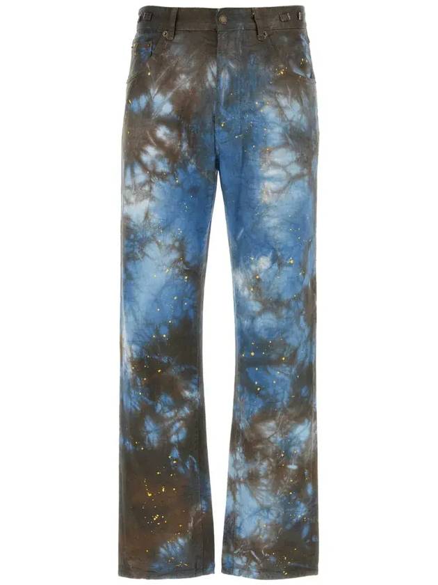 DARKPARK 패턴 프린트 스트레이트 레그 진 MTR02DWB01W4_W604