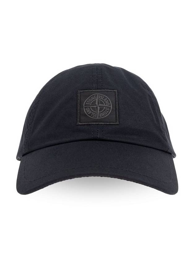 Stone Island 로고 패치 야구 모자