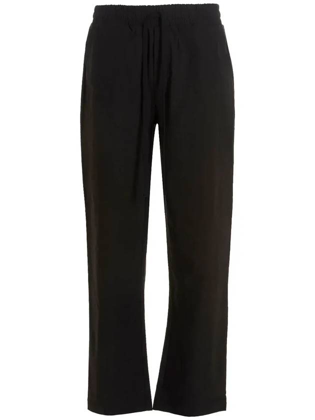 Thom Krom 스트레이트 레그 드로스트링 팬츠 MST356_BLACK