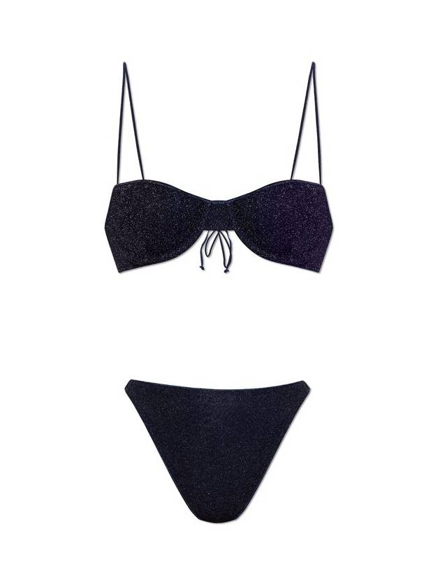 오세리 루렉스 디테일 투피스 수영복