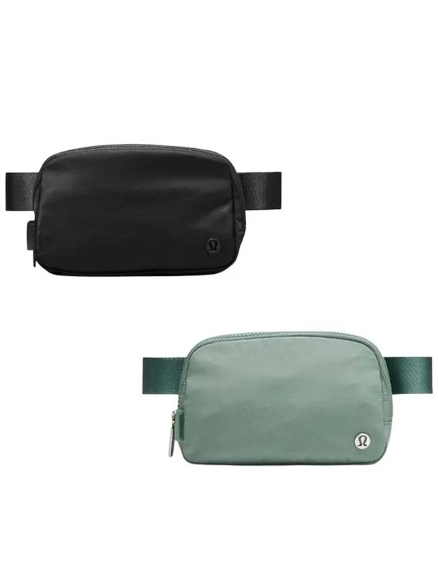 룰루레몬 가방 에브리웨어 롱스트랩 1L 벨트백 민트 블랙