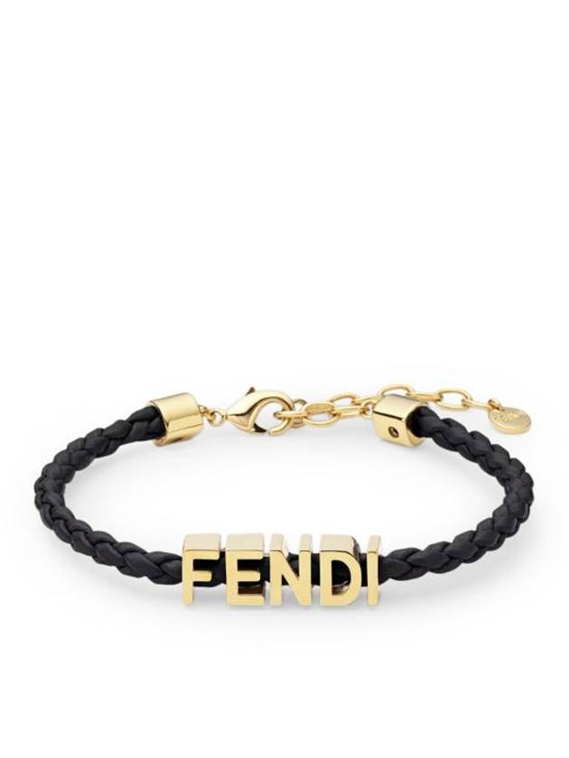 25SS 펜디 팔찌 8AK963AT9ZF0RNG GOLD SOFT BLACK Black