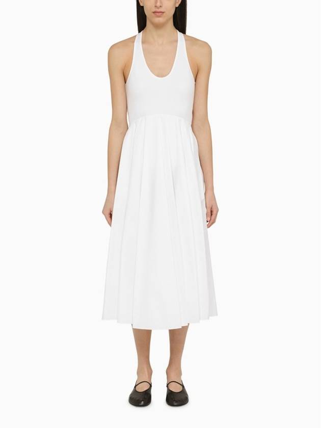 Alaia White cotton Tank dress