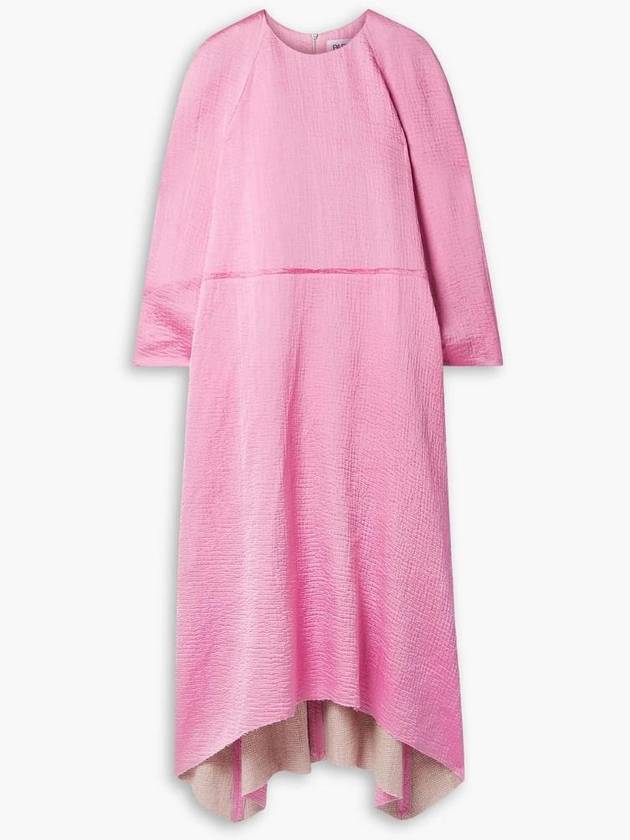 NB07 파토우 여성 원피스 Juniper hammered silk satin midi dress