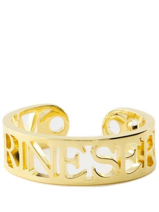 Marine Serre 로고 레터링 슬립온 팔찌