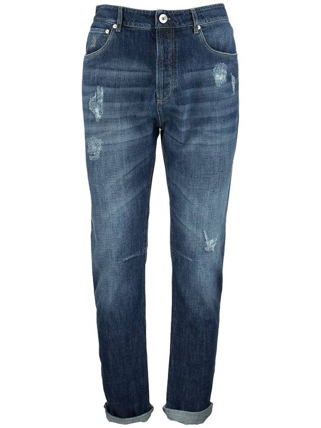 Brunello Cucinelli Leisure Fit used effect jeans