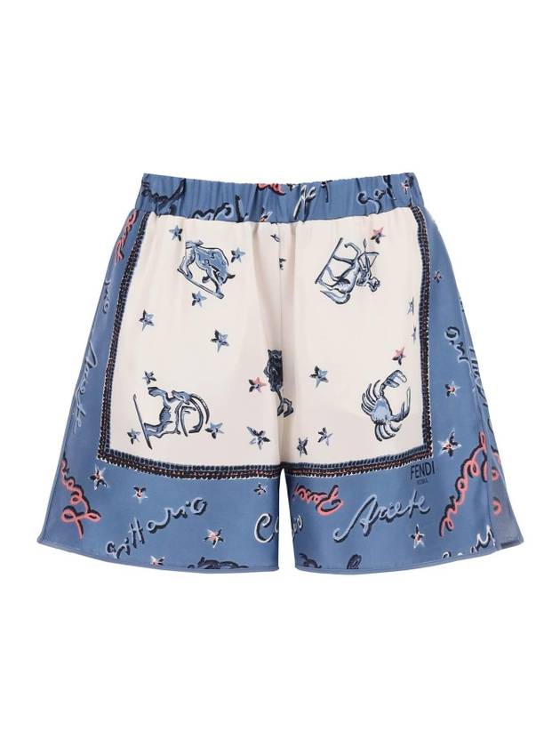 23 F W 펜디 실크 쇼츠 WITH ASTROLOGY 모티프 FENDI FR6516 ANR4 F1KE5 B0230447464