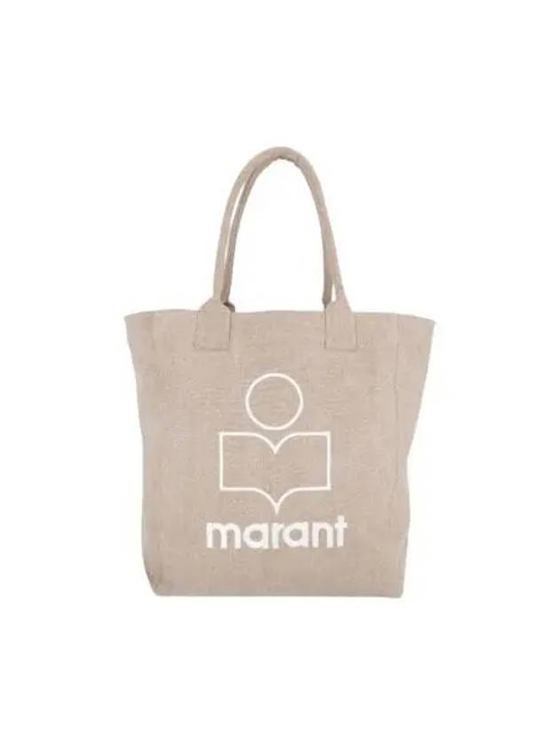 이자벨 마랑 옌키 로고 토트백 뉴트럴 Isabel Marant Yenky Logo Tote Bag Neutral