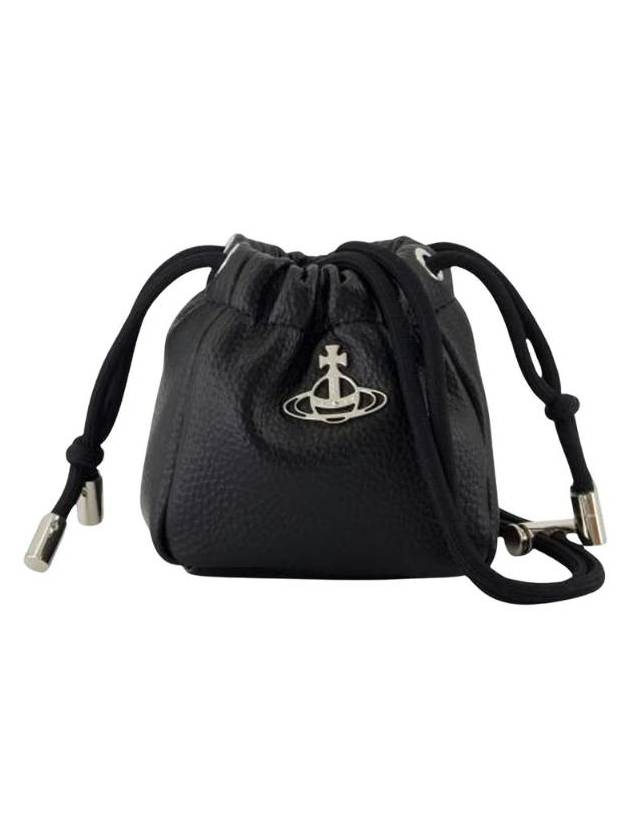 비비안 웨스트우드 힐러리 마이크로 버킷백 블랙 55040001U S000D N403