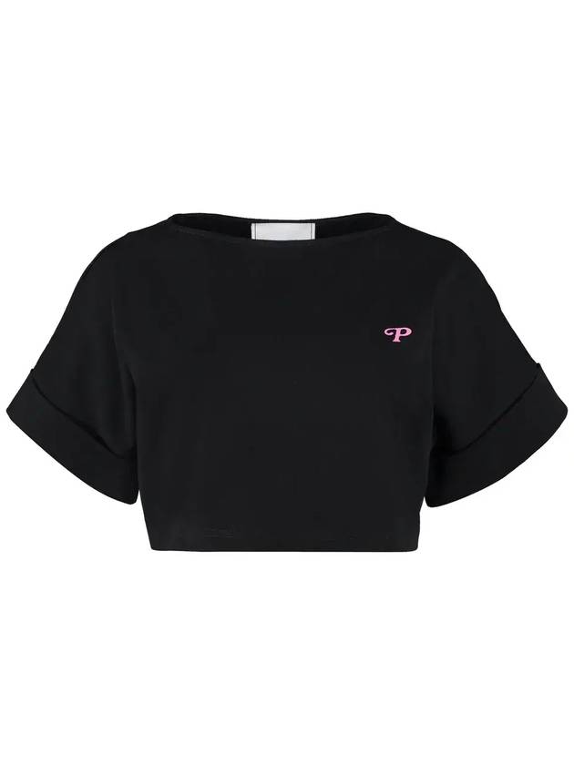 Philosophy Di Lorenzo Serafini 로고 프린트 크롭 티셔츠 A07022145_0555