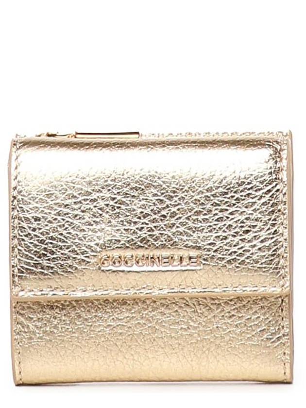 Coccinelle 로고 레터링 3단 지갑