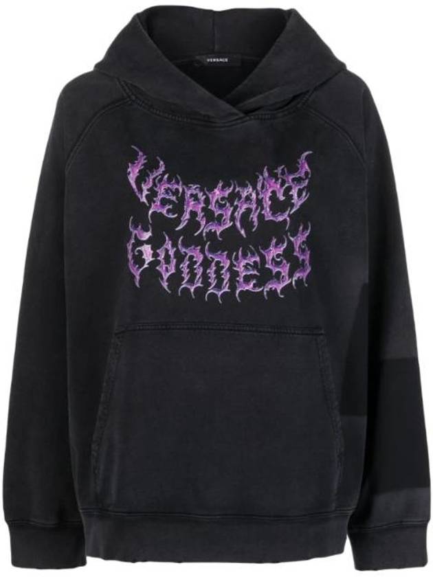 베르사체 그래픽 프린트 후디 10100701A07257