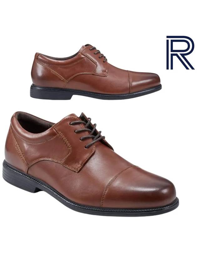 락포트 남성화 찰스 로드 캡 옥스포드 로퍼 브라운