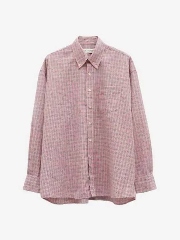 아워레가시 보로우드 BD 셔츠 핑크 킴블 체크 Our Legacy Borrowed BD Shirt Pink Kimble Check