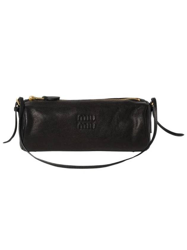 미우 미우 나파 레더 파우치 블랙 5NE851 AEFX F0002