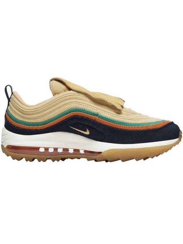 나이키 에어 맥스 97 골프 NRG 스파이크 리스 옵시디언 설레스철 골드