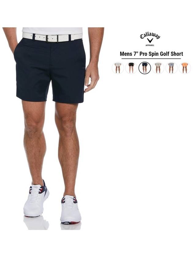 캘러웨이 남성 골프웨어 반바지 Pro 7인치 프로 스핀 골프 숏 팬츠 바지 6컬러