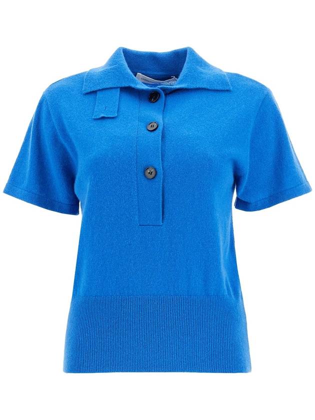 Short Sleeved Cashmere Pullover