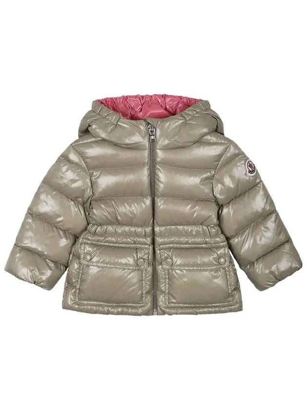 24FW 키즈 AMIR 로고 패딩 베이지 1A000 41 5963V 220
