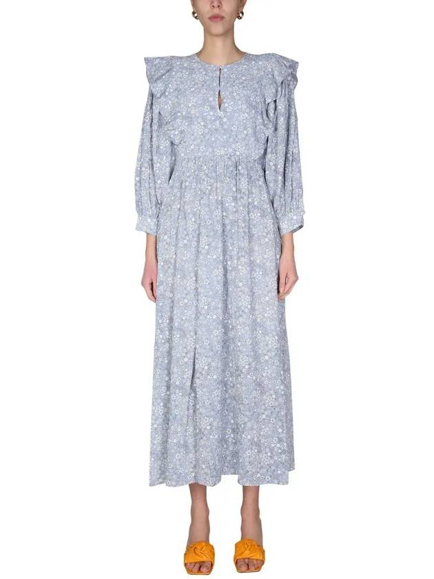 바움 운트 퍼드가르텐 알로나 플로럴 미디 드레스 22282_ALONAC7527