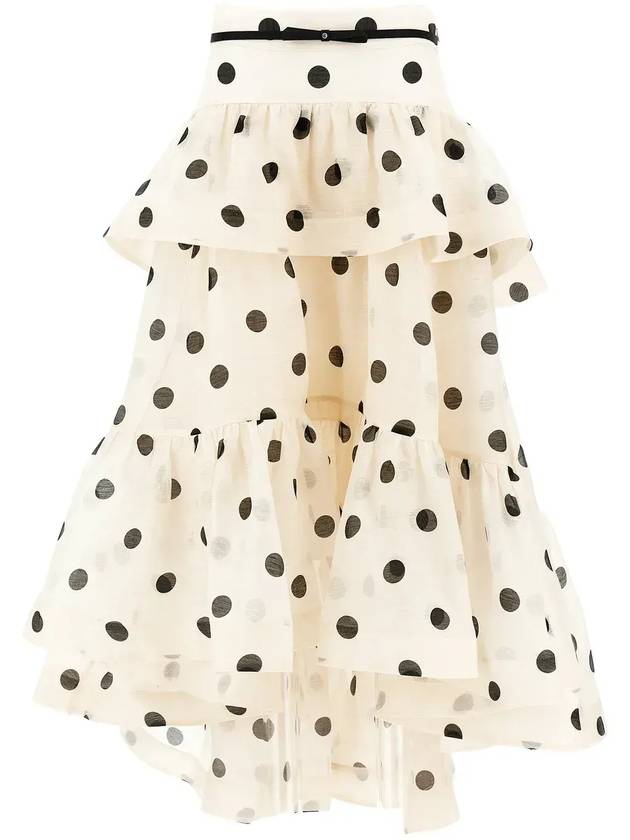 짐머만 크러쉬 하이로우 티어드 스커트 2367SR251_CMBLDT