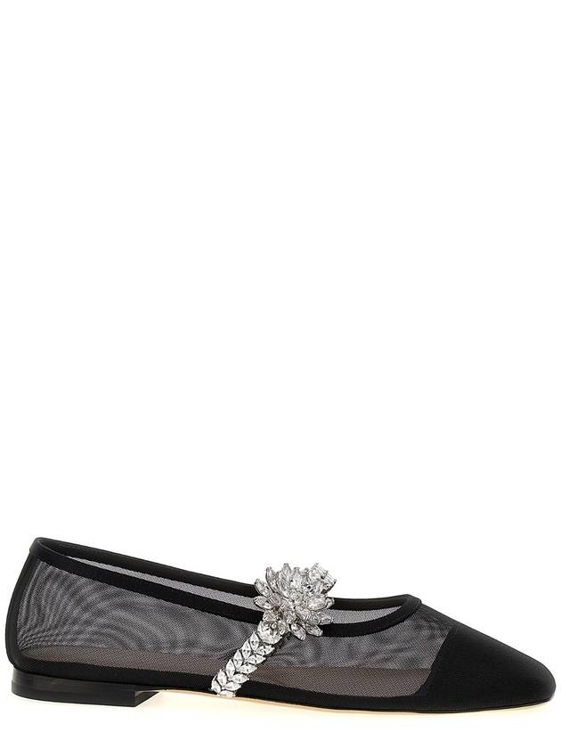 MACH & MACH 'Lotus' ballet flats R25S091310NETB17BLACK