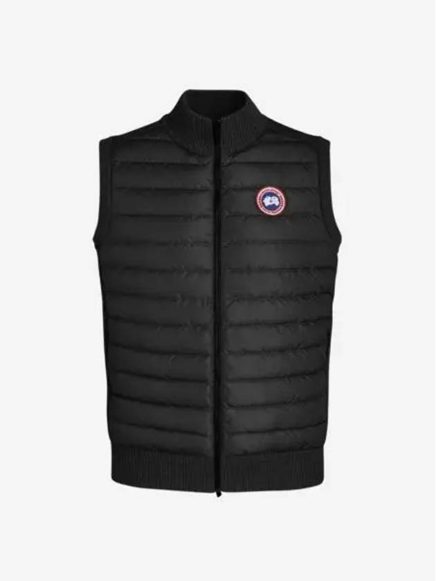 캐나다 구스 하이브릿지 니트 베스트 블랙 Canada Goose Hybridge Knit Vest Black